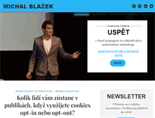 Tablet Screenshot of michalblazek.cz